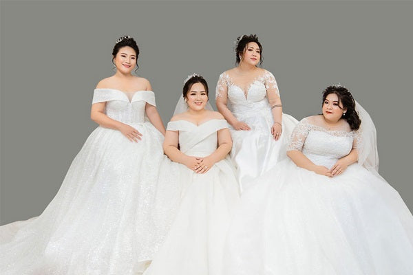 Những mẫu váy cưới cho người mập đánh bay mọi khuyết điểm
